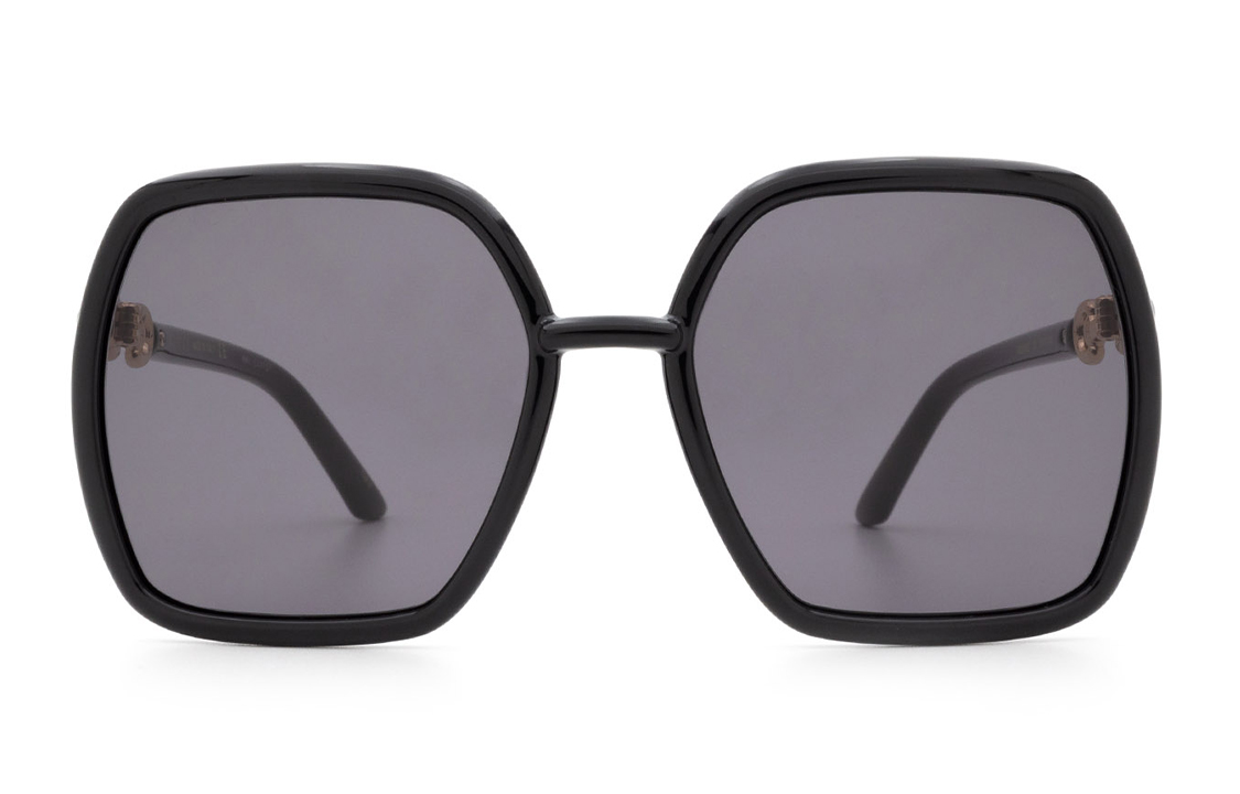 Lookbook (W) 구찌 블랙 사각 프레임 선글라스. GG0890S001