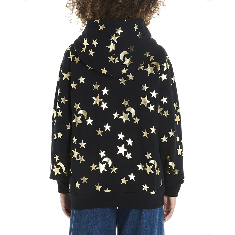 Details for (W) GUCCI Sweater Hitam dengan Motif Bintang dan Bulan. 581186-XJBK5-1082