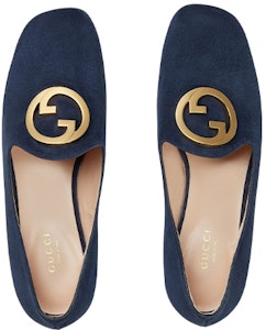 (W) Gucci Blonde Slip-On 'Biru Beludru' 723395-C6G00-4552 Lookbook (W) Gucci Blonde Slip-On 'Biru Beludru' 723395-C6G00-4552