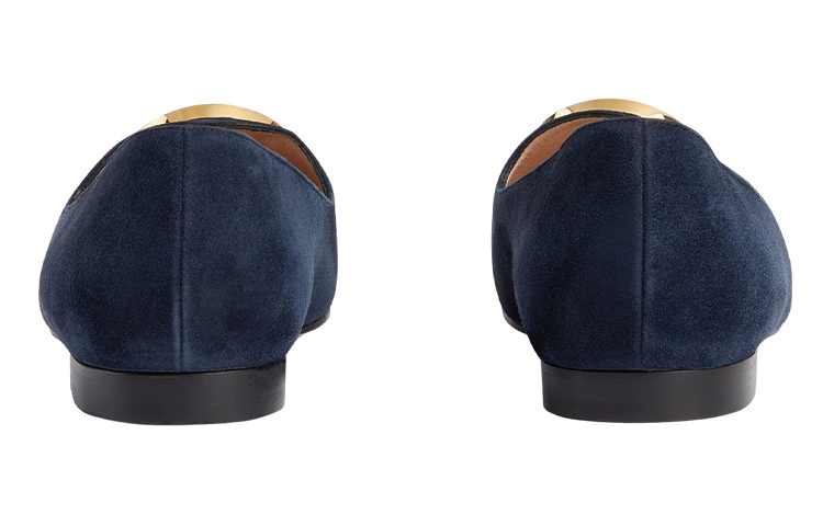 Shop (W) 구찌 블루 벨벳 슬립온 (Gucci Blue Velvet Slip-On) ?723395-C6G00-4552