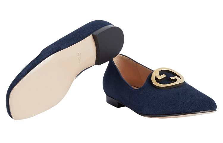 Purchase (W) 구찌 블루 벨벳 슬립온 (Gucci Blue Velvet Slip-On) ?723395-C6G00-4552