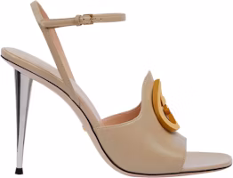 (Women) Gucci Blondie 'Beige Buckle Stiletto Sandal' 723396-C9D00-9511 (Women) Gucci Blondie 'Beige Buckle Stiletto Sandal' 723396-C9D00-9511