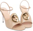 Order (W) グッチ ブロンディ「ベージュオープントウバックル」723392-C9D00-9511 女性用 723392-C9D00-9511