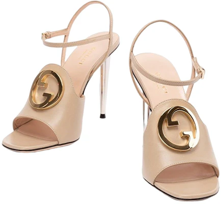 (W) グッチ ブロンディ「ベージュオープントウバックル」723392-C9D00-9511 女性用 723392-C9D00-9511 Lookbook (W) グッチ ブロンディ「ベージュオープントウバックル」723392-C9D00-9511 女性用 723392-C9D00-9511