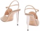 Shop (W) Gucci Blondie 'Sandal Beige Terbuka' dengan Gesper 723392-C9D00-9511