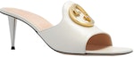 Lookbook (W) Gucci Blondie 'Beige Peep-Toe' kasut wanita 723391-C9D00-9022