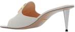 Shop (W) Gucci Blondie 'Beige Peep-Toe' kasut wanita 723391-C9D00-9022