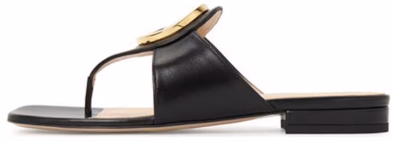 (Women) Gucci Blondie 'Black Thong Sandal' 739048-C9D00-1000 (Women) Gucci Blondie 'Black Thong Sandal' 739048-C9D00-1000