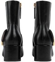 GUCCI 古馳 Blondie 時尚皮革短靴 女款 黑色 Purchase GUCCI 古馳 Blondie 時尚皮革短靴 女款 黑色