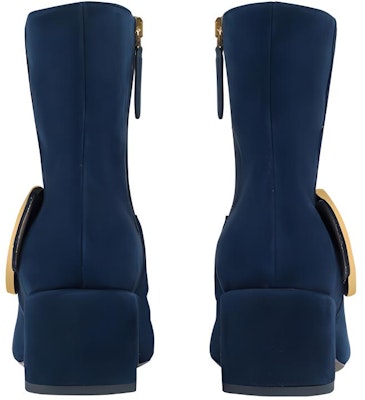 (Women) Gucci Blondie Ankle Boot 'Dark Blue Velvet' Purchase (Women) Gucci Blondie Ankle Boot 'Dark Blue Velvet'