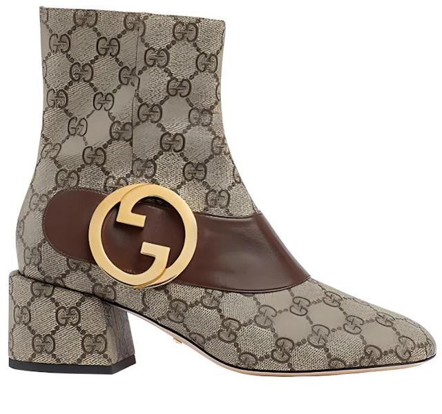 (W) Gucci Blondie Enkellaars ''GG Canvas - Beige'' 701706-9I650-9769 Lookbook (W) Gucci Blondie Enkellaars ''GG Canvas - Beige'' 701706-9I650-9769