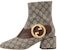 (W) Gucci Blondie But Ankle Beige Kanvas GG 701706-9I650-9769