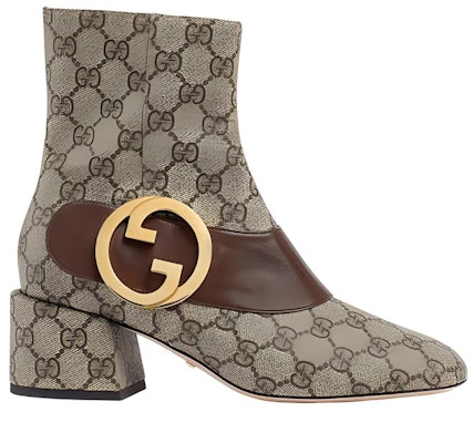 (W) Gucci Blondie Sepatu Boot Pendek Beig Kain GG 701706-9I650-9769 Order (W) Gucci Blondie Sepatu Boot Pendek Beig Kain GG 701706-9I650-9769