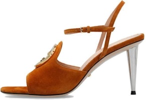 (Women) Gucci Blondie GG (85mm) Sandals Brown 723396-C6G00-8351 (Women) Gucci Blondie GG (85mm) Sandals Brown 723396-C6G00-8351