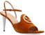 (W) Sandal Gucci Blondie GG (85mm) Coklat 723396-C6G00-8351