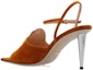 Shop (W) Sandal Gucci Blondie GG (85mm) Coklat 723396-C6G00-8351