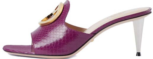 (Women) Gucci Blondie Heel Sandals 'Purple' 730995-LJM00-5511 (Women) Gucci Blondie Heel Sandals 'Purple' 730995-LJM00-5511