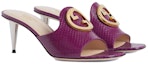 Order (W) Sandal Tumit Gucci Blondie 'Ungu' 730995-LJM00-5511