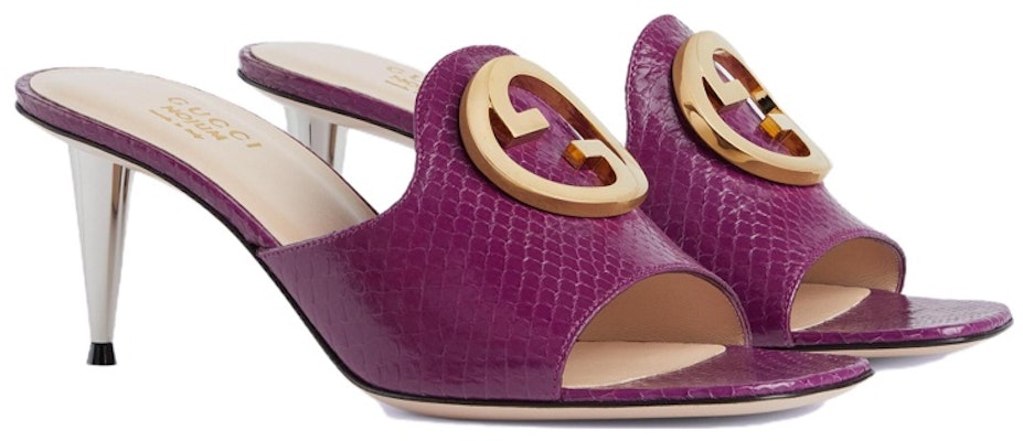 (W) Sandal Heels Gucci Blondie 'Ungu' 730995-LJM00-5511 Order (W) Sandal Heels Gucci Blondie 'Ungu' 730995-LJM00-5511