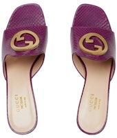 (W) Gucci 紫色 Blondie 高跟凉鞋 730995-LJM00-5511 Lookbook (W) Gucci 紫色 Blondie 高跟凉鞋 730995-LJM00-5511