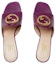 Lookbook (W) Sandal Tumit Gucci Blondie 'Ungu' 730995-LJM00-5511