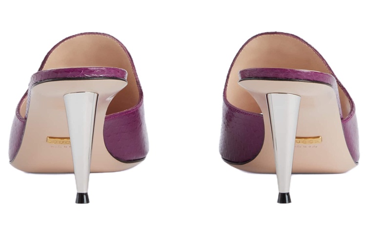 Shop (W) (女性用) グッチ ブロンディ ヒールサンダル 'パープル' 730995-LJM00-5511 730995-LJM00-5511