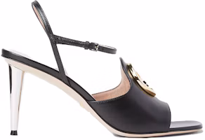 Order (Women) Gucci Blondie Leather Sandal 'Black Buckle' 723396-C9D00-1000