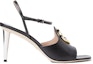Order (W) Sandal Kulit Gucci Blondie 'Tali Pinggang Hitam' 723396-C9D00-1000