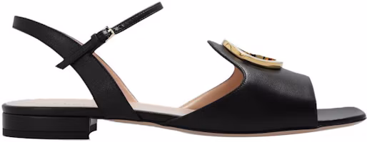 Order (W) Gucci Blondie Ledersandale ''Schwarze Schnalle'' 729957-C9D00-1000