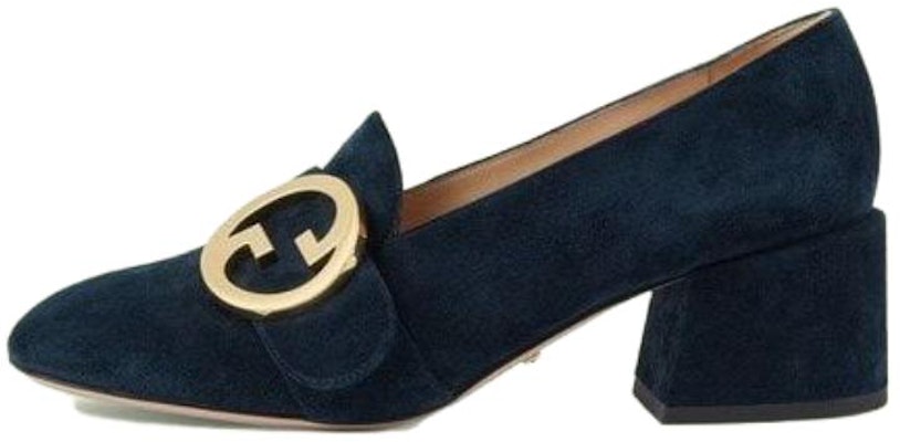 (W) Gucci Blondie Loafer 'Velvet Hitam' 700053-C6G00-4552 Buy (W) Gucci Blondie Loafer 'Velvet Hitam' 700053-C6G00-4552