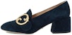 (W) Gucci Blondie Loafer 'Velvet Hitam' 700053-C6G00-4552