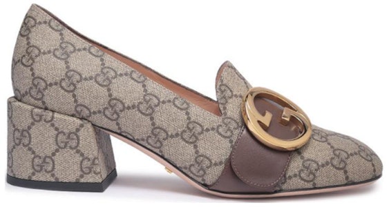 (W) Gucci Blondie Pump GG Supreme Kanvas 'Beige Ebony' 701711-9I650-9769 Order (W) Gucci Blondie Pump GG Supreme Kanvas 'Beige Ebony' 701711-9I650-9769