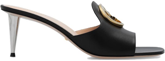 GUCCI古馳 Blondie 皮革 套腳 高跟 時尚涼鞋 女款 黑色 Order GUCCI古馳 Blondie 皮革 套腳 高跟 時尚涼鞋 女款 黑色