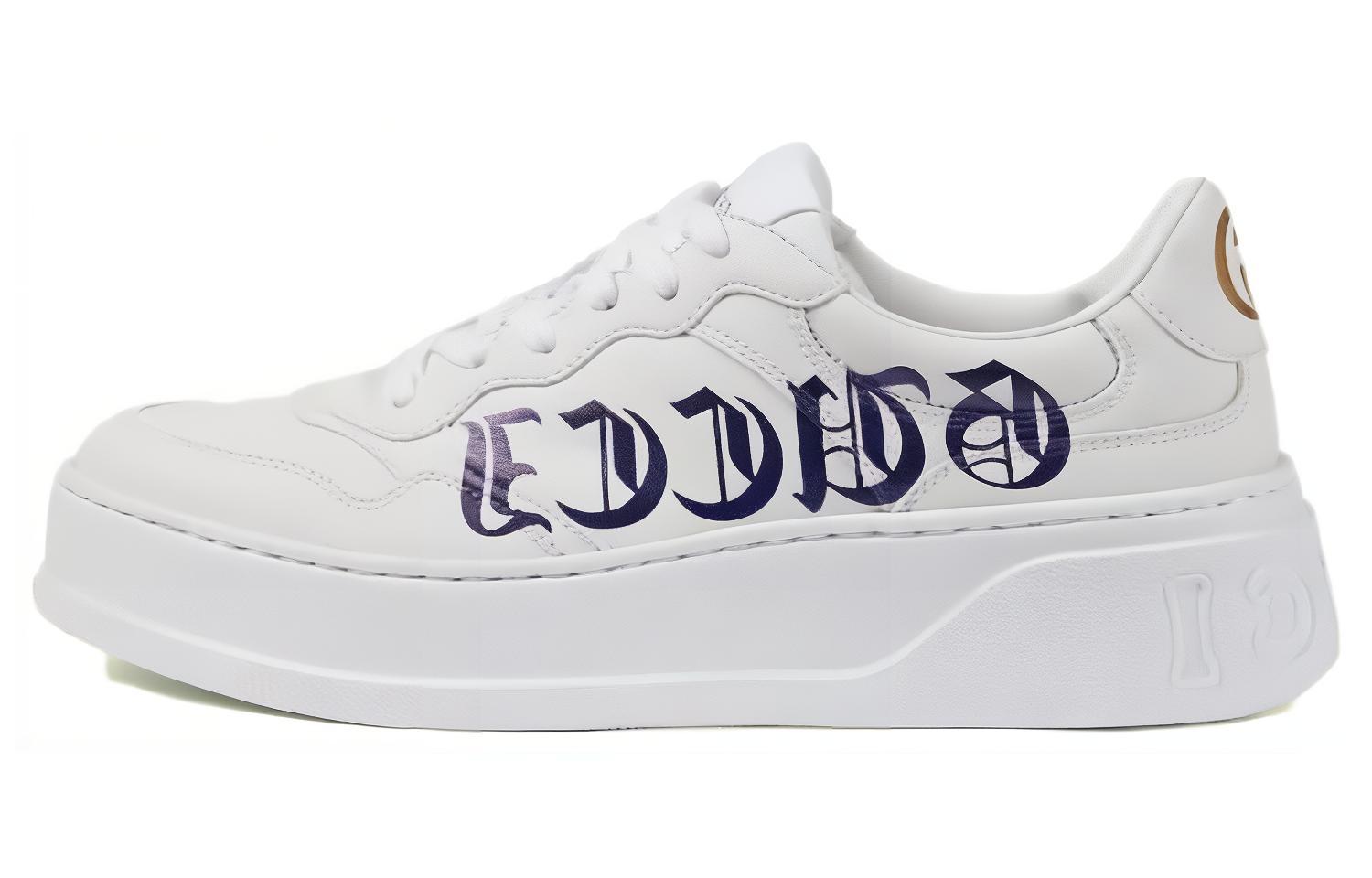 (W) Gucci Blooming Love Sneakers 'White Black'