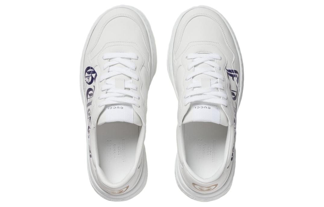 (W) Gucci Blooming Love Sneakers 'White Black' 圖 4