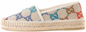 Buy (W) Gucci Espadrilles Linen Biru GG 'Beige Multicolor' 678036-UFT70-8470