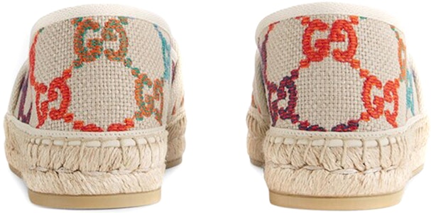 (W) グッチ GGリネン エスパドリーユ ベージュマルチ (Gucci GG Linen Espadoryu Be-ju Maruchi) 678036-UFT70-8470 Shop (W) グッチ GGリネン エスパドリーユ ベージュマルチ (Gucci GG Linen Espadoryu Be-ju Maruchi) 678036-UFT70-8470