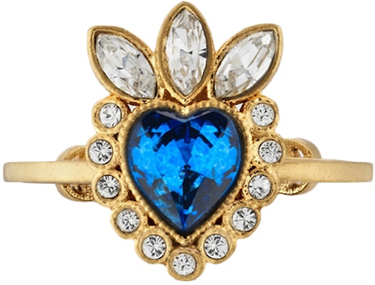(Women) GUCCI Blue Heart Metal Ring 661400-I4769-8397 Buy (Women) GUCCI Blue Heart Metal Ring 661400-I4769-8397