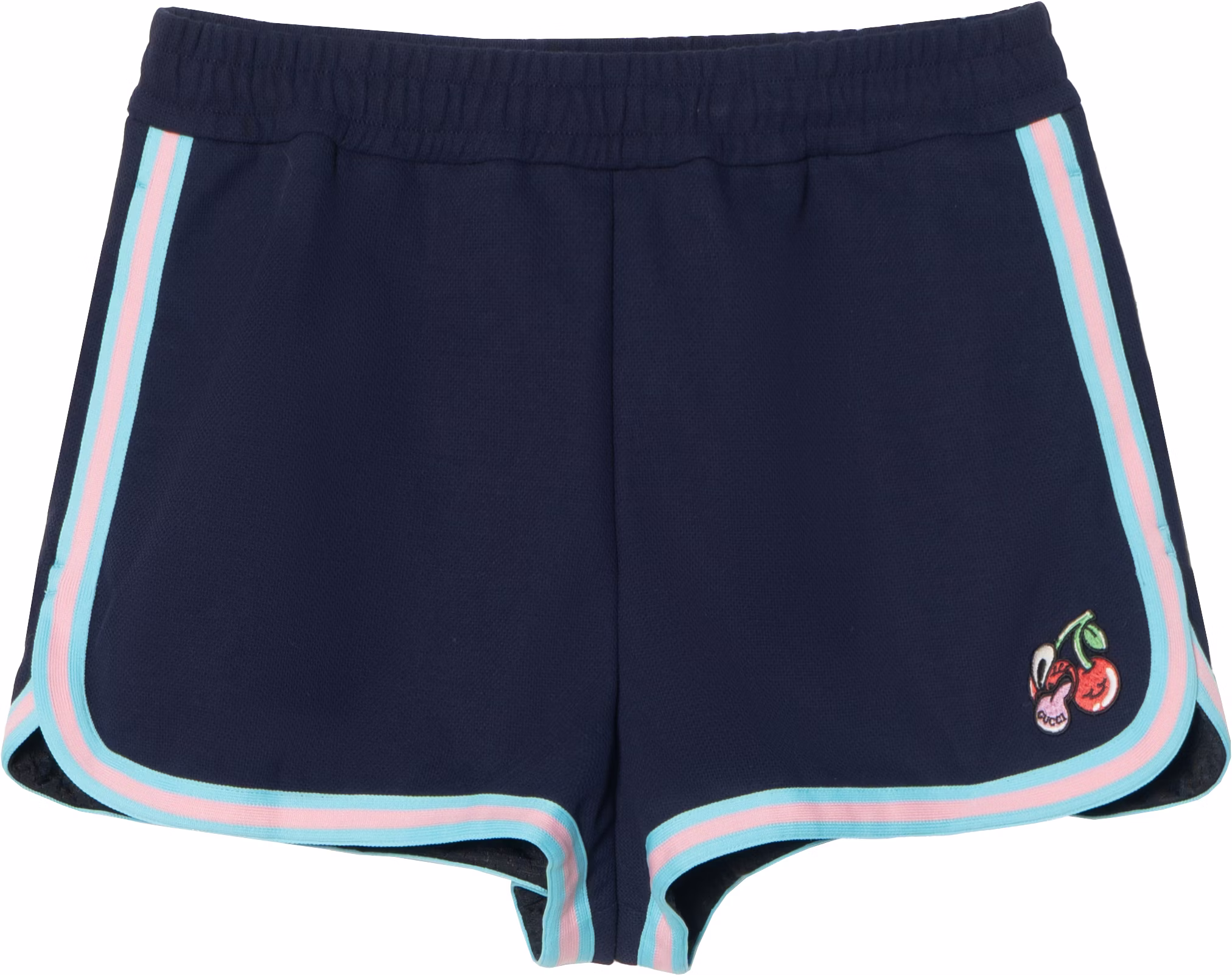 women-gucci-blue-striped-elastic-waist-shorts-781829-xjgit-4298