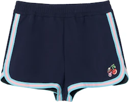 (Women) Gucci Blue Striped Elastic Waist Shorts 781829-XJGIT-4298 (Women) Gucci Blue Striped Elastic Waist Shorts 781829-XJGIT-4298