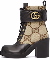 (Women) Gucci Double G Ankle Boot 'Camel Ebony' 719849-AABD0-1183 (Women) Gucci Double G Ankle Boot 'Camel Ebony' 719849-AABD0-1183