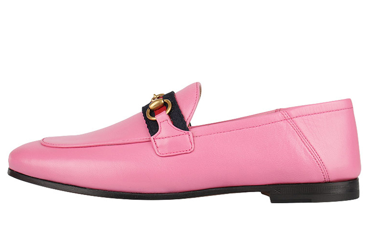 (Women) Gucci Brixton 'Pink Web' 631619-CQXM0-5660