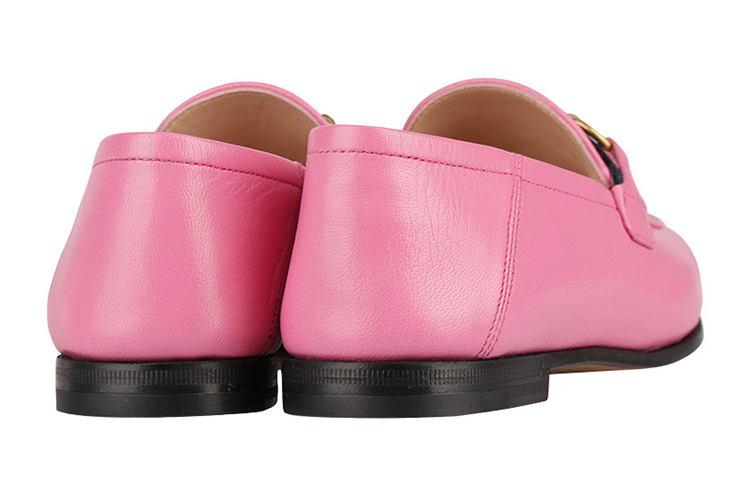 Lookbook (W) Gucci Brixton 'Pink Web' Mocasin Rosa 631619-CQXM0-5660