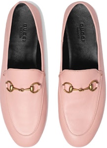 GUCCI 古馳 Brixton系列 皮革 馬銜扣 時尚穆勒平底鞋 女款 淺粉色 Shop GUCCI 古馳 Brixton系列 皮革 馬銜扣 時尚穆勒平底鞋 女款 淺粉色