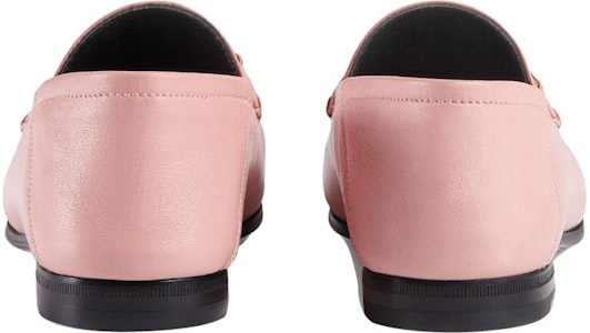 GUCCI 古馳 Brixton系列 皮革 馬銜扣 時尚穆勒平底鞋 女款 淺粉色 Purchase GUCCI 古馳 Brixton系列 皮革 馬銜扣 時尚穆勒平底鞋 女款 淺粉色