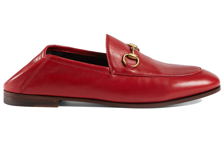 (W) Gucci Brixton Series Shoe Red 圖 2