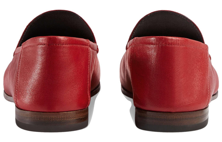 (W) Gucci Brixton Series Shoe Red 圖 5