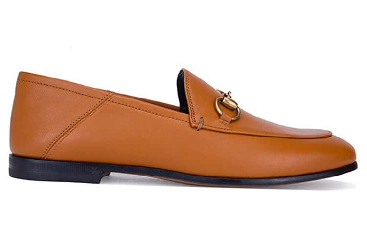 Order GUCCI 古奇 Brixton馬嚼鈴 平底樂福鞋 女款 棕色