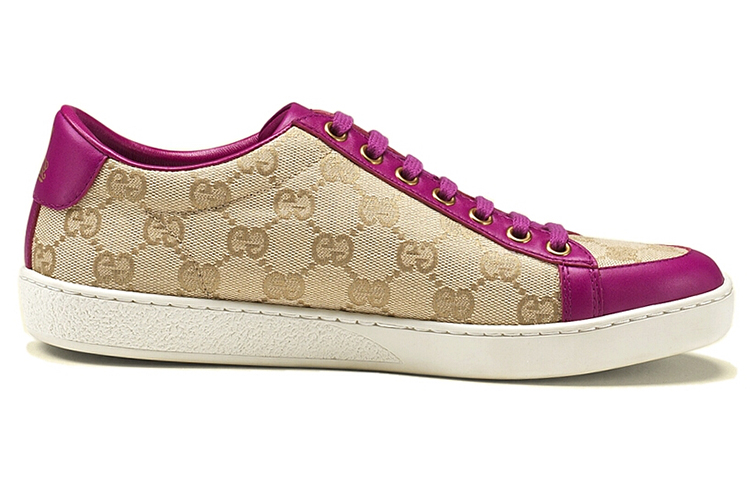 (W) Gucci Brooklyn GG Supreme Low 'Beige New Rosette' 圖 2
