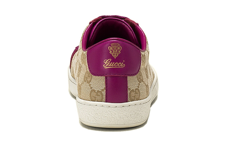 (W) Gucci Brooklyn GG Supreme Low 'Beige New Rosette' 圖 4